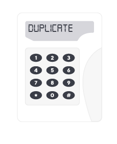Duplicate Error Message